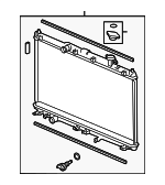 190105J2A01 - : Radiator for Acura Image