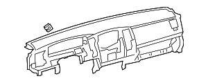 5530104061B3 - Body: Instrument Panel for Toyota: Tacoma Image