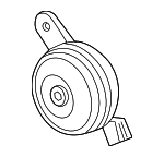 38100SNBW02 - : 2009-2011 Honda Fit - Horn Assembly (Low) for Honda: Fit Image