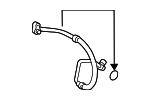 887110R250 - HVAC: Discharge Hose for Toyota: RAV4, Venza Image