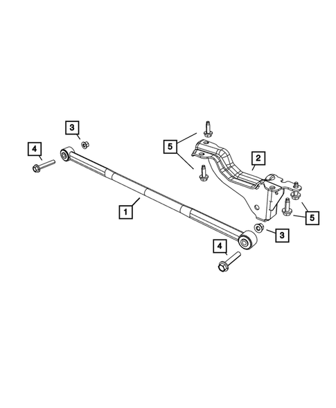 Rear Stabilizer Bar for 2016 Chrysler Town & Country #0
