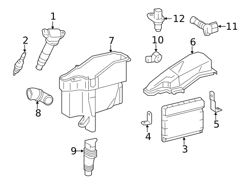 Powertrain Control for 2019 Lexus GS F #0