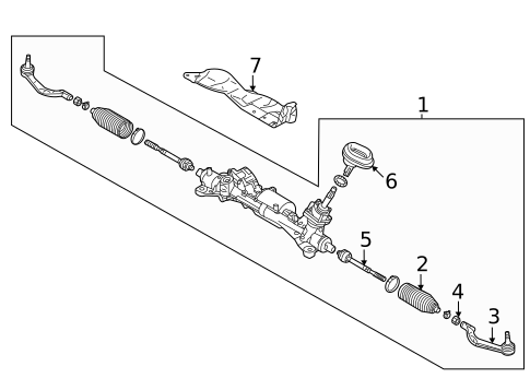 Steering Gear & Linkage for 2022 Nissan Rogue #0