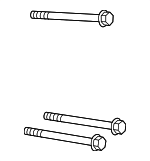 6512991AA - : Alternator Bolt for Chrysler: Pacifica, Voyager | Jeep: Wrangler Image