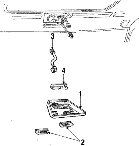 Overhead for 1990 Mercury Sable #0