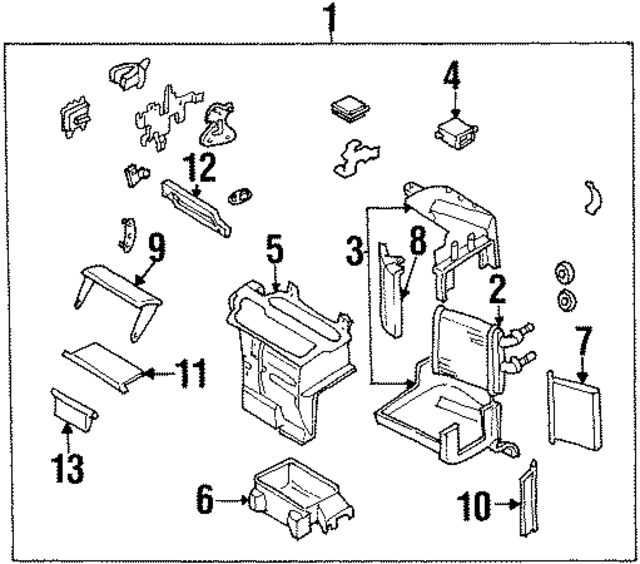 277363H103 - HVAC: Actuator for Infiniti Image