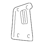 YC3Z2504481AAA - Body: End Panel for Ford: Excursion, F-250 Super Duty, F-350 Super Duty, F-450 Super Duty, F-550 Super Duty Image