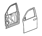 86532540 - Body: Door Shell for Cadillac: Escalade, Escalade ESV Image