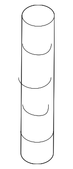 90126A0013 - : 2011-2017 Toyota - Lower Oil Pan Stud for Toyota: Prius, Prius Plug-In, Prius V Image