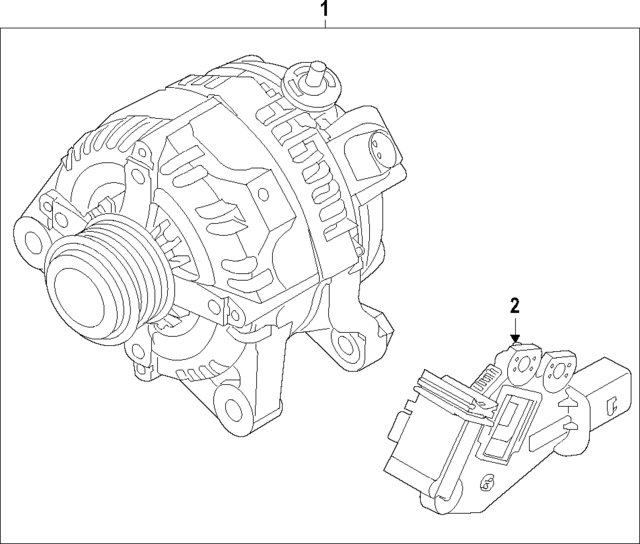 373703NRA0 - : Voltage Regulator for Hyundai Image