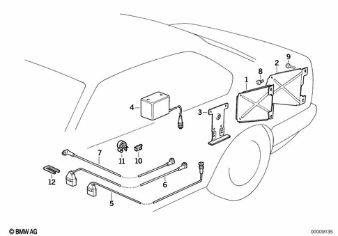Cd Changer for 1995 BMW 530i #0