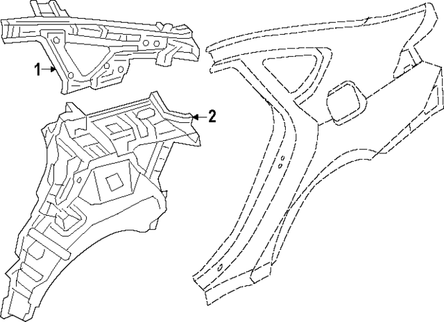 71630JI000 - Body: Upper Panel for Hyundai Image