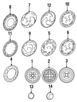 5291024600 - : Wheel, Steel for Hyundai Image