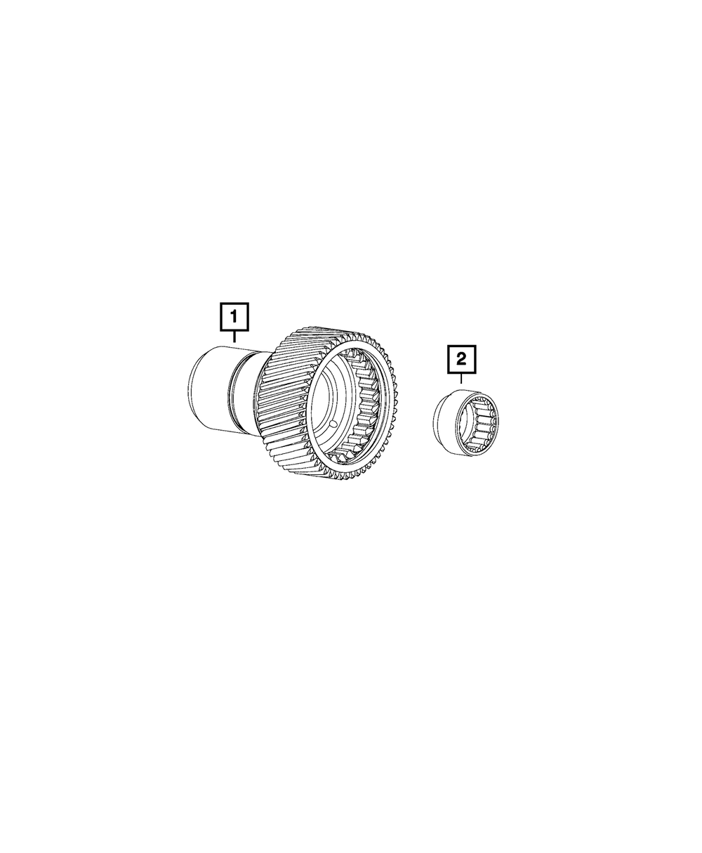 Input Shaft Bearing - Mopar (83503507)