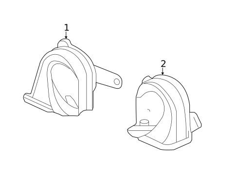 Horn for 2023 Acura MDX #0