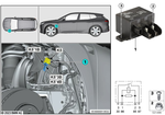 61366836504 - Vehicle Electrical System: Relay for BMW Image