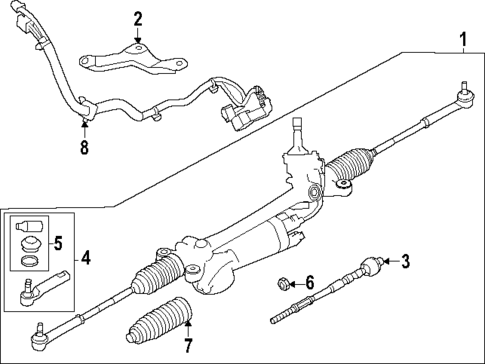 Steering Gear & Linkage for 2024 Subaru Impreza #0