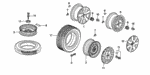44727S5AA11 - Chassis: WEIGHT, BALANCE (15G) (PLOMBCO) for Honda Image