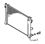 164000T600 - Belts &amp; Cooling: 2023-2024 Toyota Corolla Cross - Radiator Assembly for Toyota: Corolla Cross Image