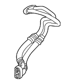 17222283209 - Cooling System: Oil Pipe for BMW: M3 Image