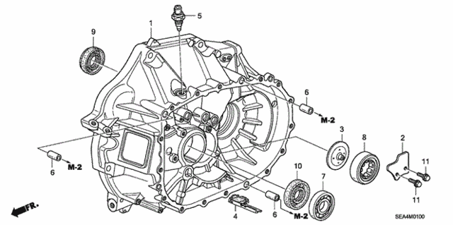 MT Clutch Case for 2004 Acura TSX #0