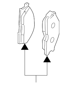 D40608H385 - Unclassified: Brake Pads Rear for Nissan: Quest Image