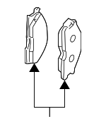 D40608H385 - : Brake Pads for Nissan Image