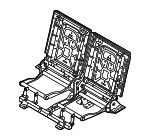 LR132649 - Body: Seat Frame for Land Rover: Defender 110, Defender 130, Defender 90 Image