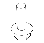 N10626602 - Emission System: Vapor Canister Upper Bolt for Audi Image image