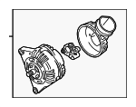 78903016H - : Alternator for Volkswagen: Passat Image