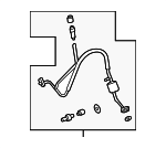 PC3Z19972A - HVAC: Hose &amp; Tube Assembly for Ford Image