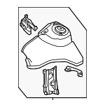 5WA805116 - Body: Apron Assembly for Audi Image