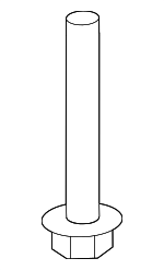 T2H9270 - : Differential Assembly Bolt for Jaguar: F-Pace, XE, XF Image