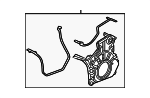 118106S9A01 - Engine: Lower Timing Cover for Honda Image