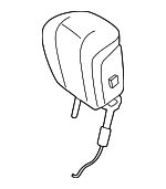 22397040078V97 - Body: Headrest for Mercedes-Benz Image