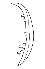 1SV40DX9AD - Body: End Cap for Dodge: Dart Image