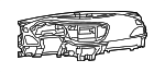 1SV12LA8AH - Body: Instrument Panel for Dodge: Dart Image
