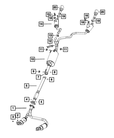 Exhaust System for 2026 Ram 1500 #5