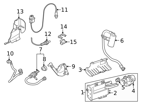 Emission Components for 2013 Mini Cooper #0