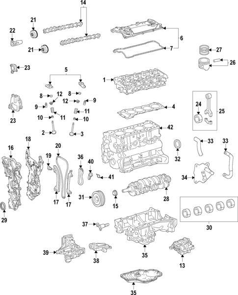 Engine for 2025 Toyota RAV4 #4