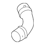 99710663804 - Cooling System: Inlet Hose for Porsche: 911, Boxster, Cayman Image