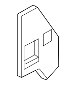 5N0945260A - Electrical: Socket Plate for Volkswagen: Tiguan, Tiguan Limited Image
