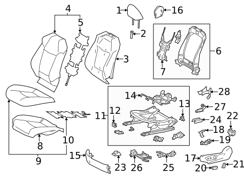Power Seats for 2025 Toyota Corolla Cross #0