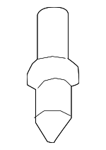 8K0501329 - Body: Floor Pan Splash Shield Rivet for Audi Image