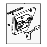 83700S9VA11ZB - : Door Trim Panel for Honda: Pilot Image