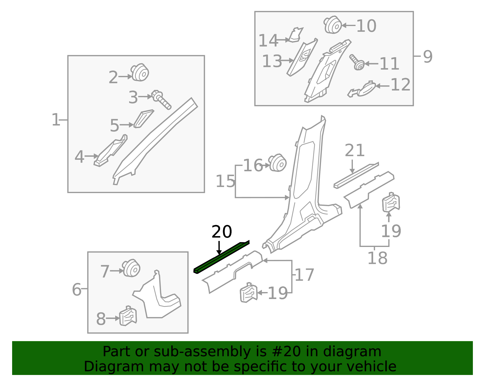 2016-2018 Kia Sorento Front Sill 85873-C5100WK | OEM Parts Online