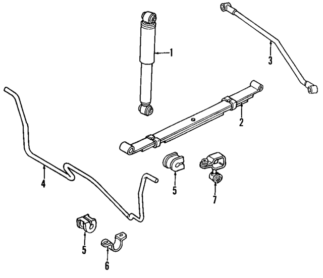 83502837 - Suspension: Shock Absorber for Mopar Image