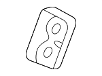 6R0810681 - Body: Plate for Volkswagen Image