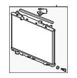 190105J6A01 - : Radiator for Acura Image