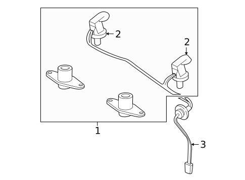 License Lamps for 2007 Saturn Vue #0